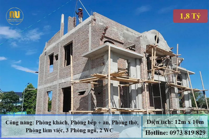 Mẫu Nhà 2 Tầng 120m2 Hiện Đại, Sang Trọng