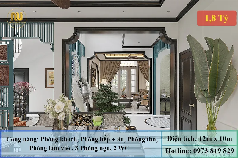 Mẫu Nhà 2 Tầng 120m2 Hiện Đại, Sang Trọng