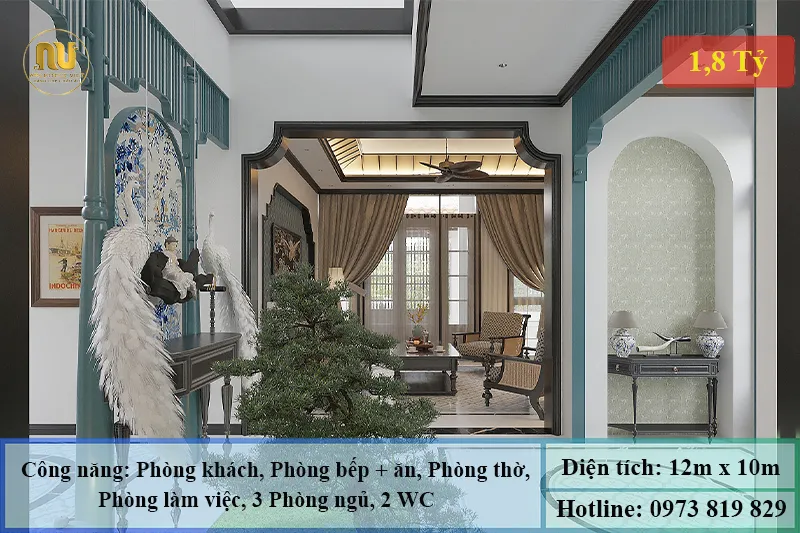 Mẫu Nhà 2 Tầng 120m2 Hiện Đại, Sang Trọng