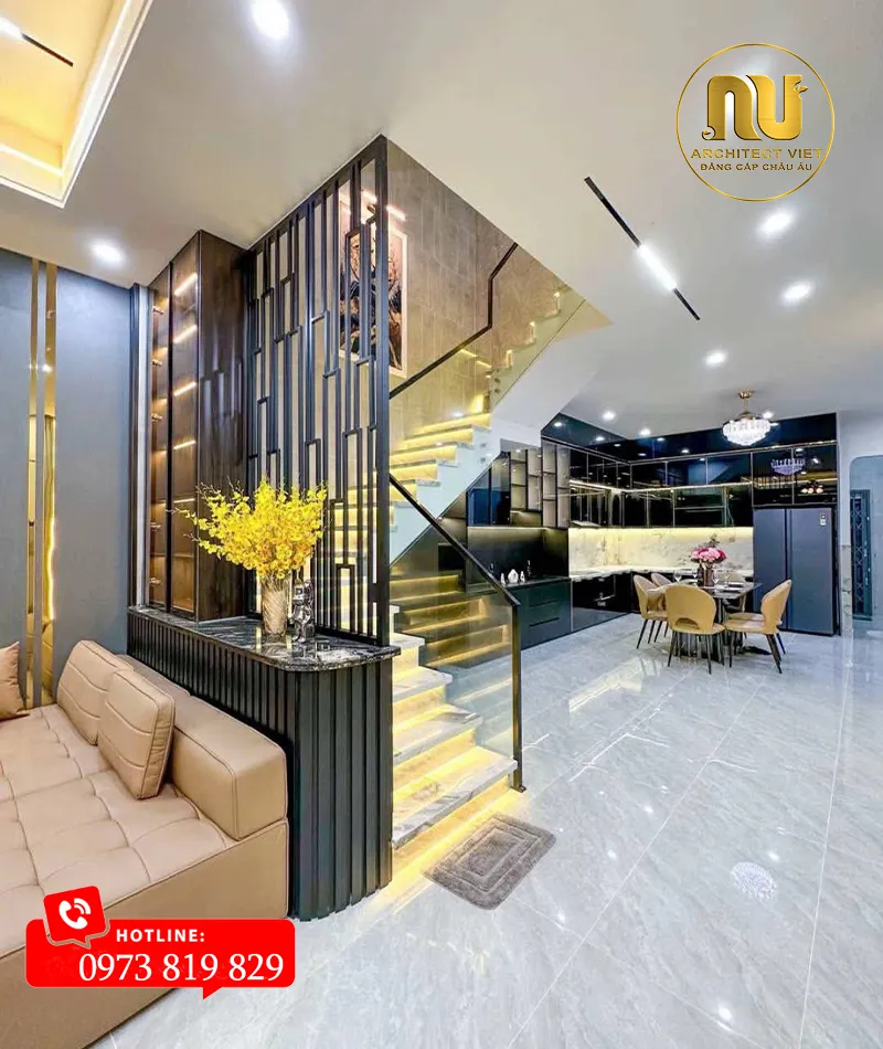 Mẫu Nhà 3 Tầng Mặt Tiền 5m Đẹp – Giải Pháp Hiện Đại