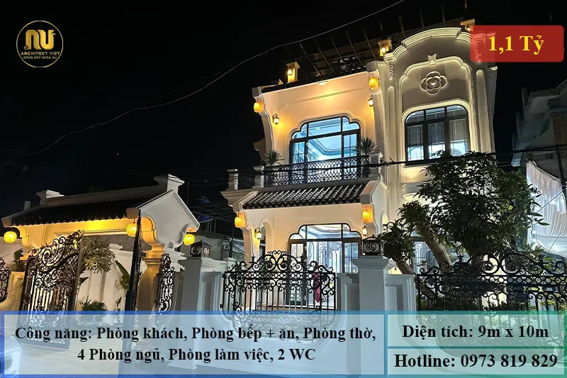 Mẫu Nhà 90m2 Đẹp Sang Trọng – Giải Pháp Không Gian Hoàn Hảo