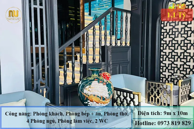 Mẫu Nhà 90m2 Đẹp Sang Trọng – Giải Pháp Không Gian Hoàn Hảo