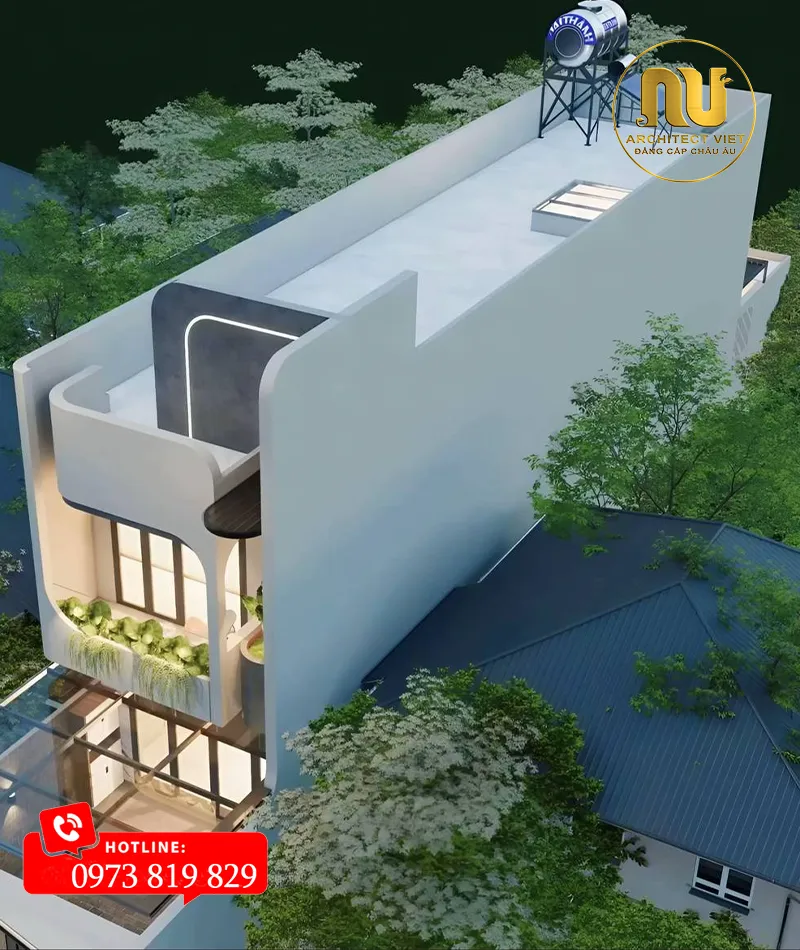 Mẫu Nhà Mặt Tiền 5m Hiện Đại: Đột Phá Thiết Kế