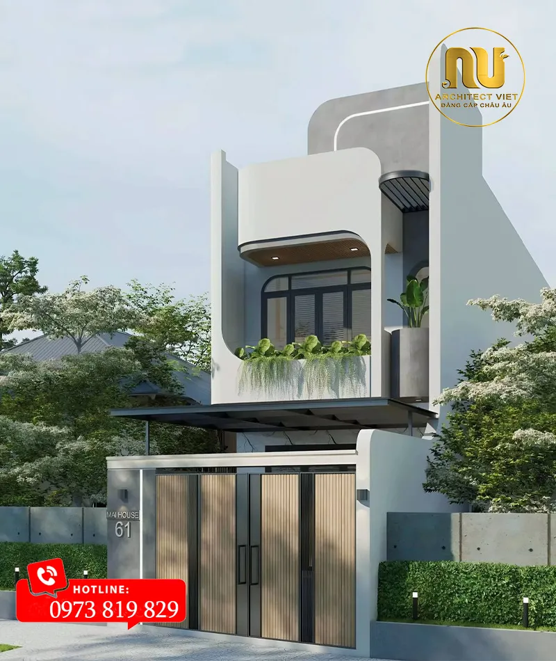 Mẫu Nhà Mặt Tiền 5m Hiện Đại: Đột Phá Thiết Kế