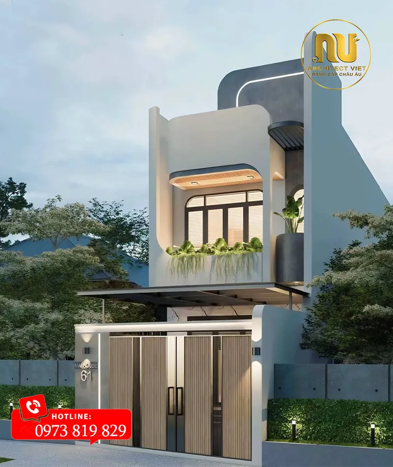 Mẫu Nhà Mặt Tiền 5m Hiện Đại: Đột Phá Thiết Kế