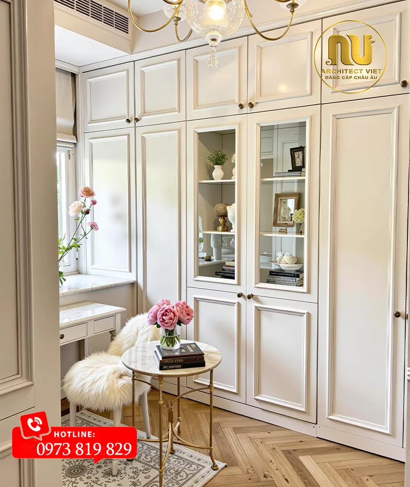 Mẫu Nhà Mặt Tiền 8m Tân Cổ Điển – Kiến Trúc Đẳng Cấp