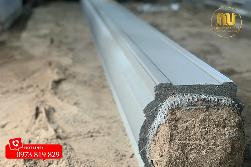 Mẫu Nhà Thờ Họ Bắc Bộ Bê Tông Giả Gỗ