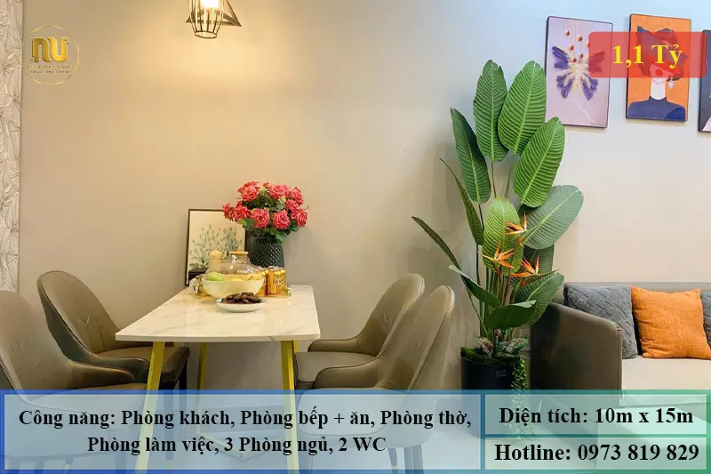 Mẫu Nhà 150m2 1 Tầng Đẹp Sang Trọng