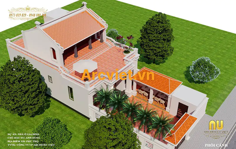 Nhà 3 Gian Trên Sân Thượng