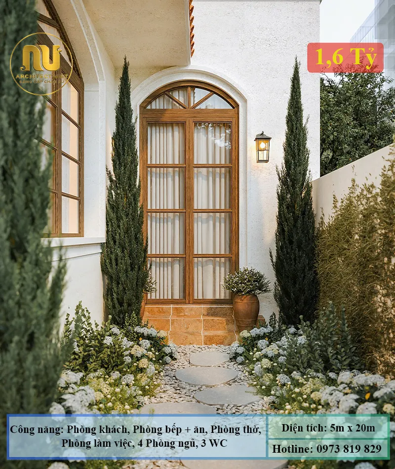 Nhà 4 Phòng Ngủ 5x20 – Giải Pháp Không Gian Sống Lý Tưởng