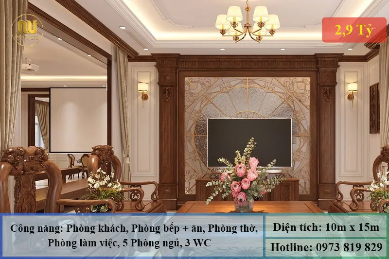 Nhà Biệt Thự Mặt Tiền 10m – Biểu Tượng Sang Trọng