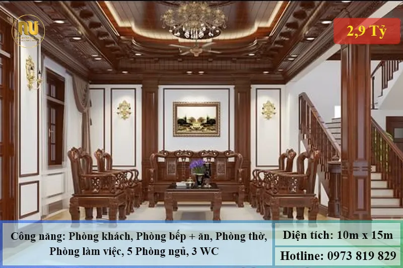 Nhà Biệt Thự Mặt Tiền 10m – Biểu Tượng Sang Trọng