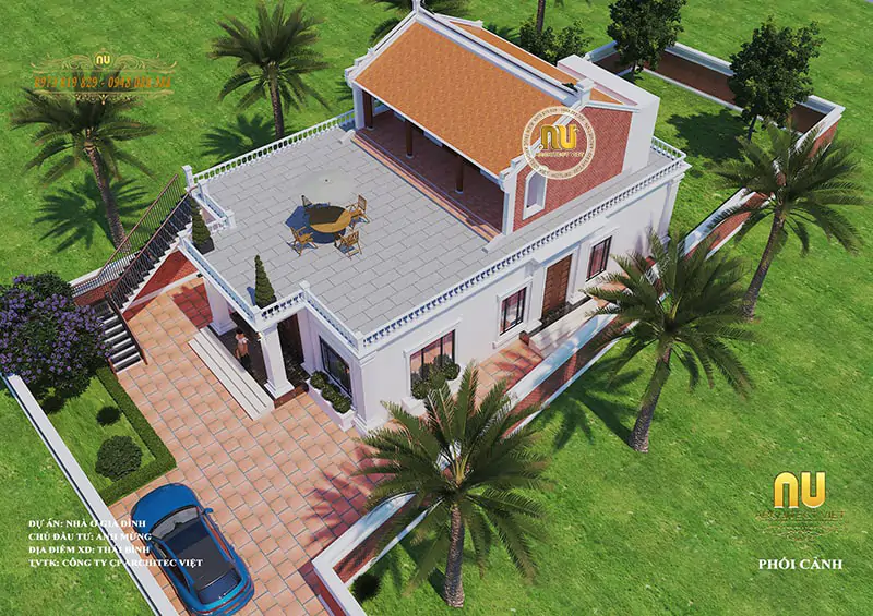 Nhà Gỗ Trên Sân Thượng