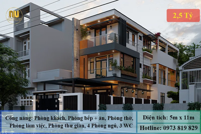 Nhà Lô Góc 2 Mặt Tiền 3 Tầng Hiện Đại – Thiết Kế Đột Phá