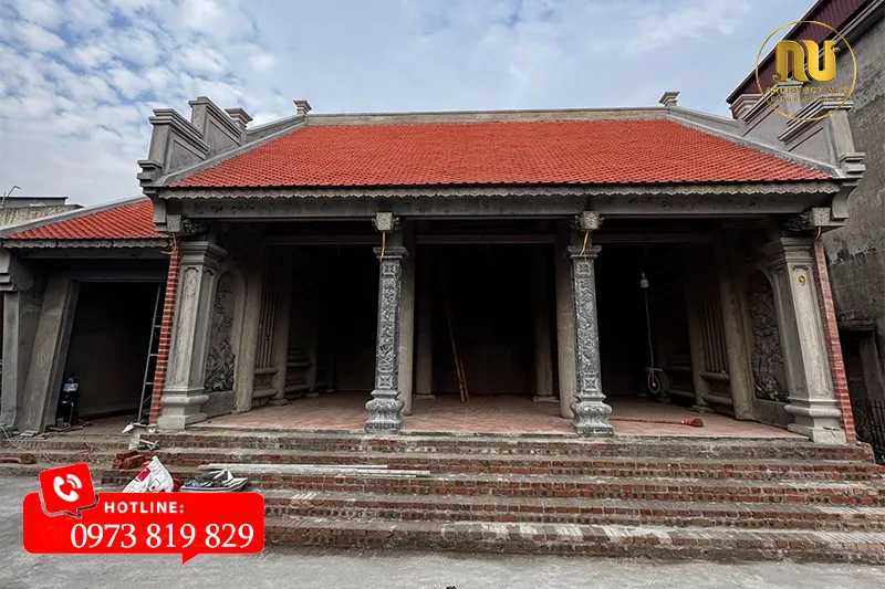 Nhà Thờ Họ 3 Gian Nông Thôn