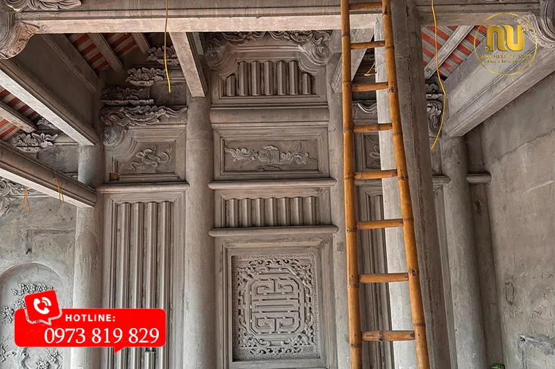 Nhà Thờ Họ 3 Gian Nông Thôn 