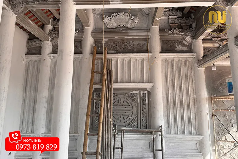 Nhà Thờ Họ 3 Gian Nông Thôn