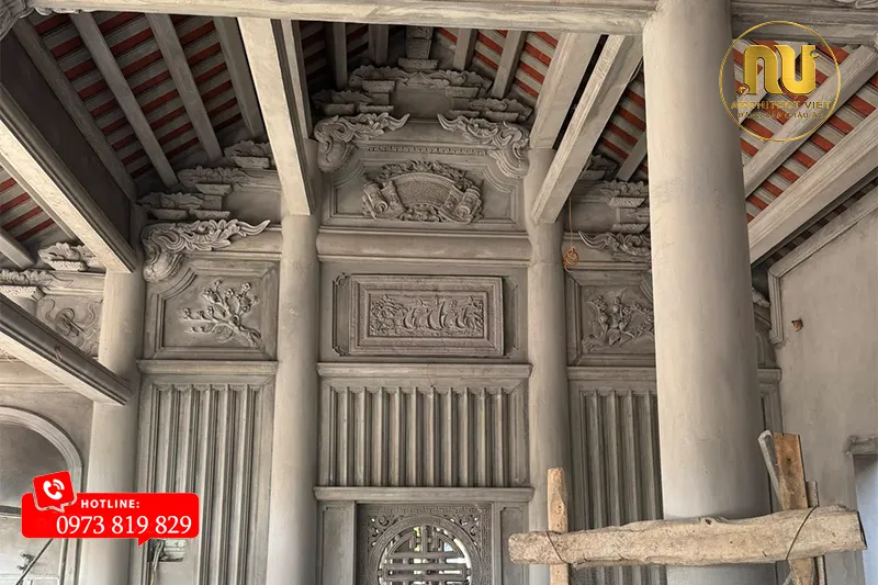 Nhà Thờ Kết Hợp Nhà Ngang