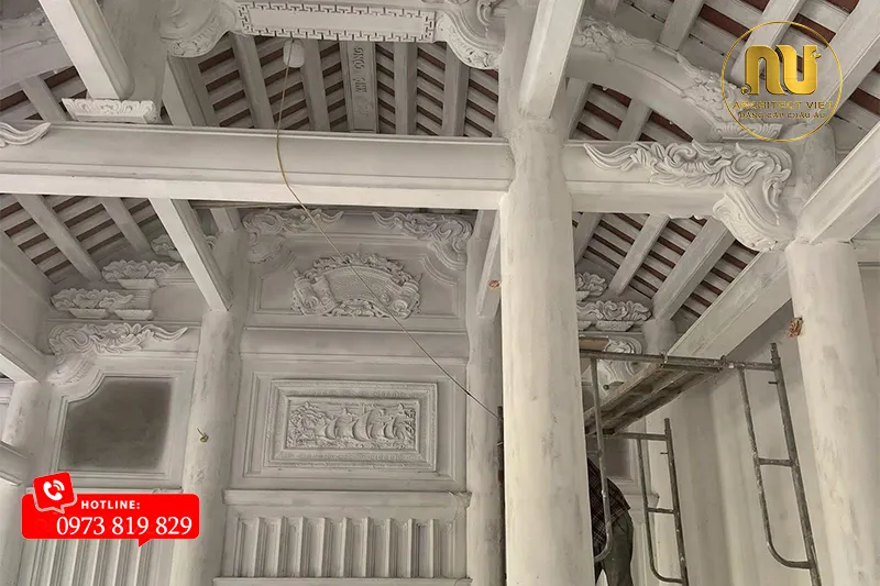 Nhà Thờ Kết Hợp Nhà Ngang