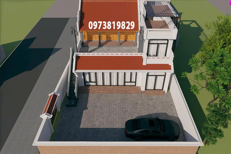 Nhà thờ họ trên tầng thượng