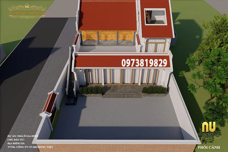 Nhà thờ họ trên tầng thượng