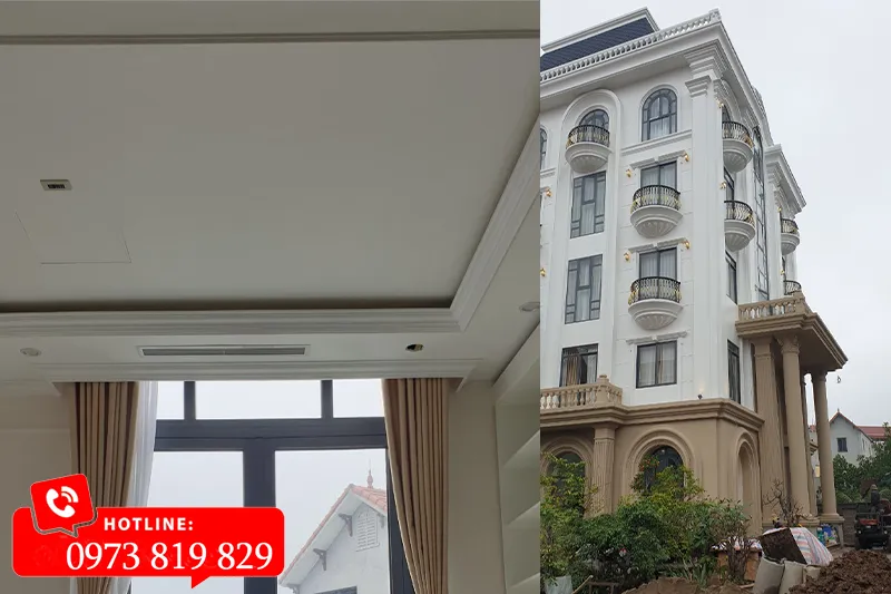 Biệt thự 5 tầng tân cổ điển