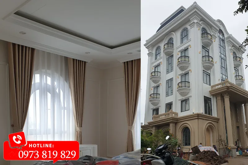 Biệt thự 5 tầng tân cổ điển