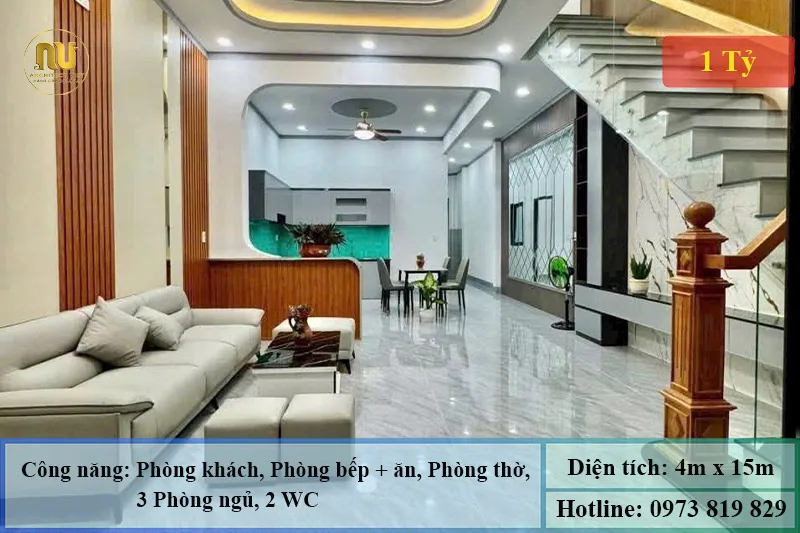 Mặt Tiền Nhà 2 Tầng 4m Đẹp