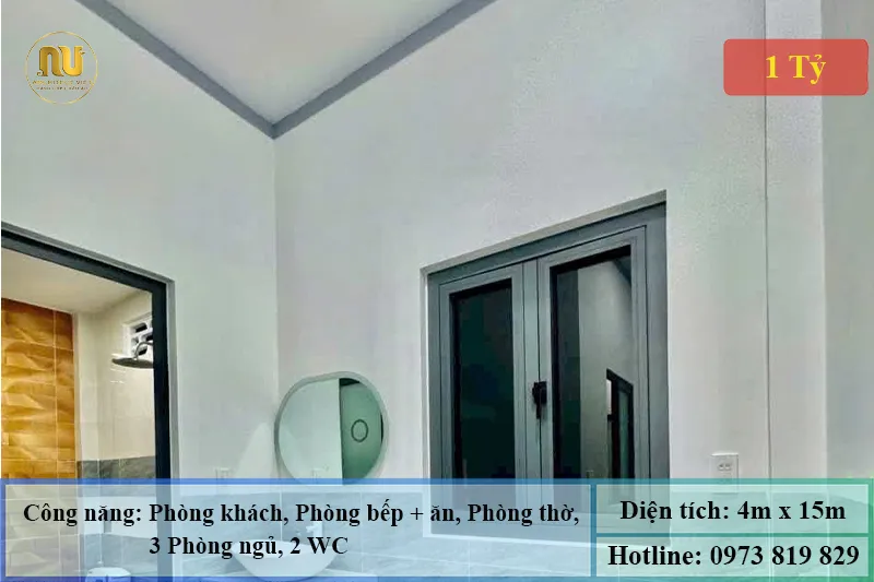 Mặt Tiền Nhà 2 Tầng 4m Đẹp