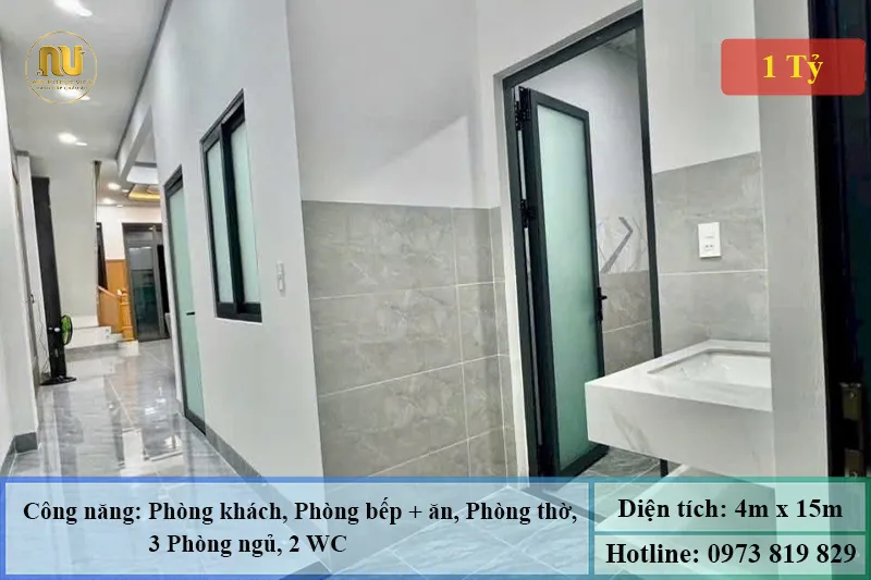 Mặt Tiền Nhà 2 Tầng 4m Đẹp