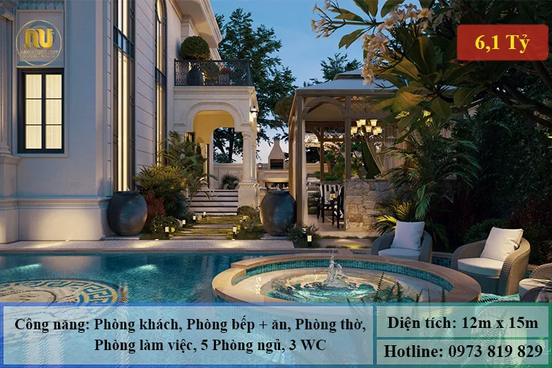 Mẫu nhà 12m mặt tiền