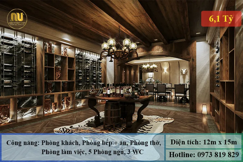 Mẫu nhà 12m mặt tiền