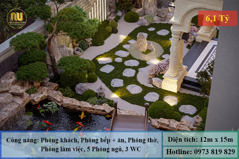 Mẫu nhà 12m mặt tiền