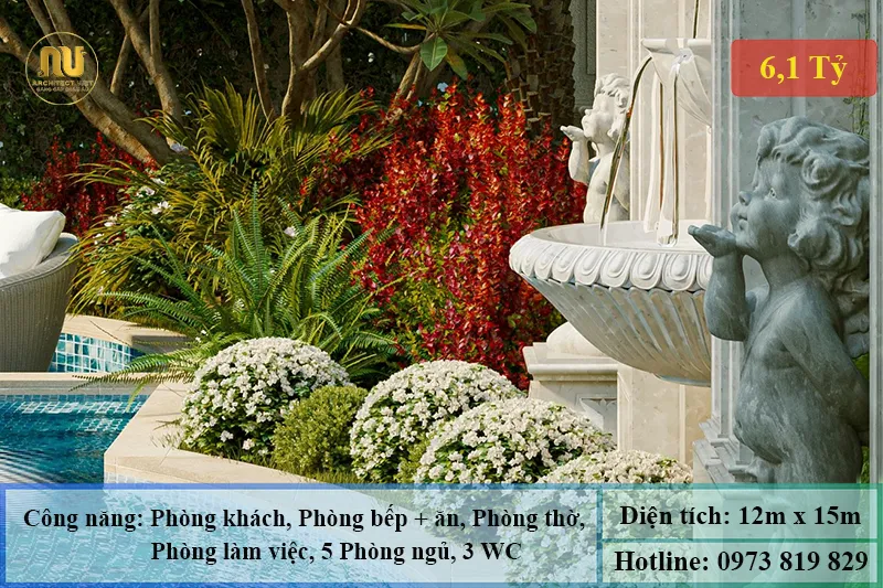 Mẫu nhà 12m mặt tiền