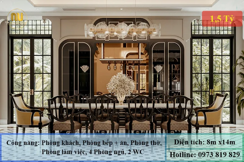 Nhà Mái Nhật 2 Tầng Mặt Tiền 8m 