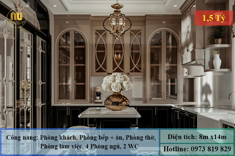 Nhà Mái Nhật 2 Tầng Mặt Tiền 8m 