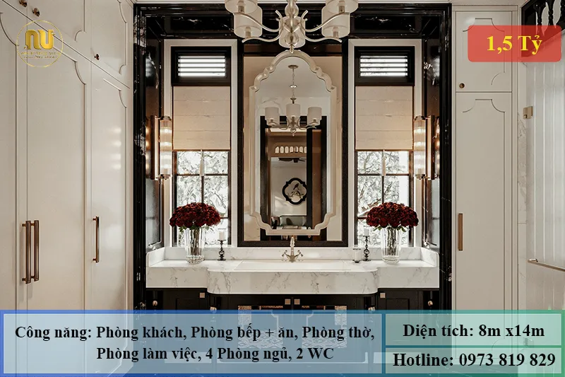 Nhà Mái Nhật 2 Tầng Mặt Tiền 8m 