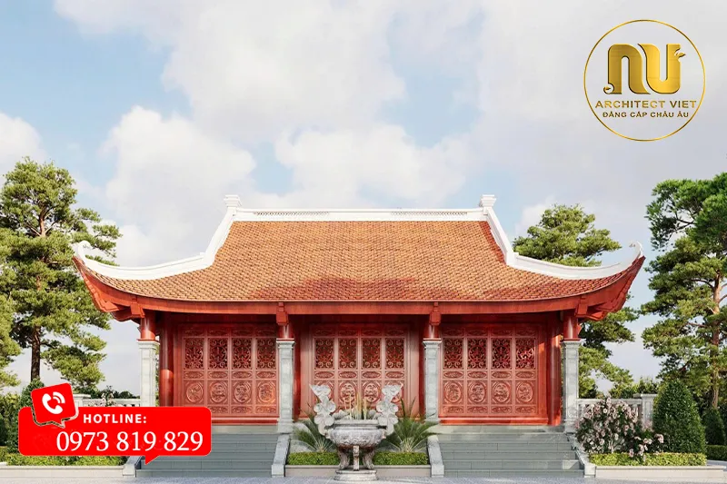 Nhà thờ họ 4 mái