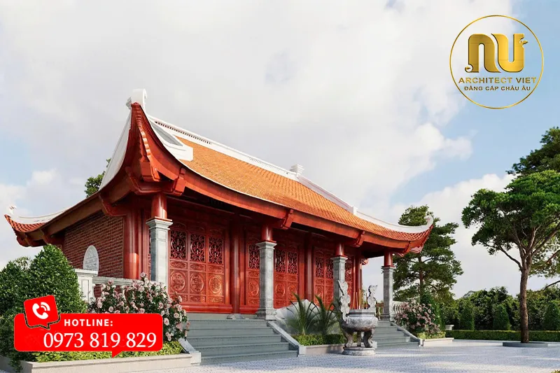 Nhà thờ họ 4 mái