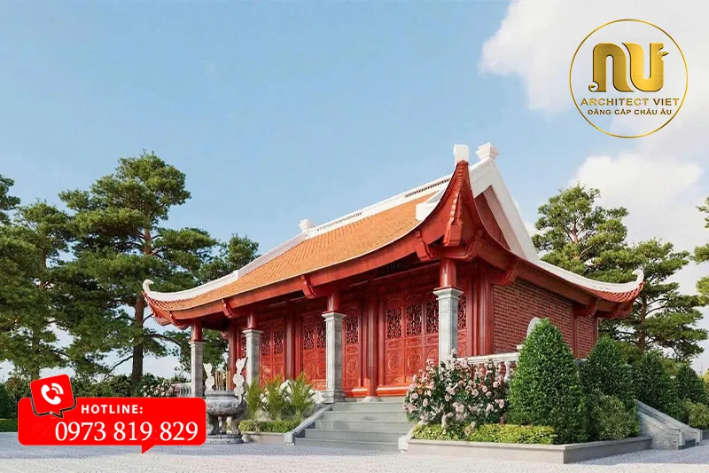 Nhà thờ họ 4 mái