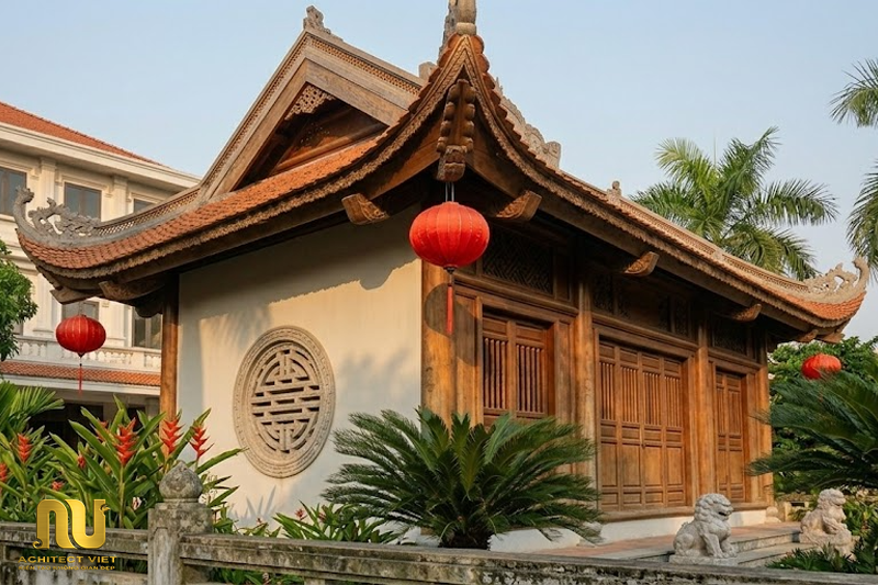 Nhà thờ họ 4 mái