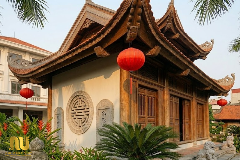Nhà thờ họ 4 mái
