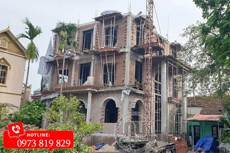 Xây biệt thự tân cổ điển 2 mặt tiền