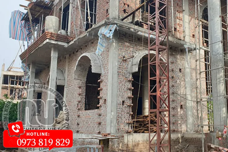 Xây biệt thự tân cổ điển 2 mặt tiền