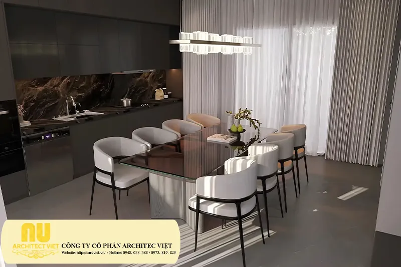 8x12m nhà 2 tầng mái Nhật hiện đại