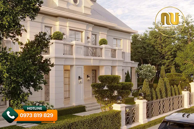 Biệt thự 2 tầng mặt tiền 20m