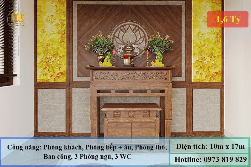 Mẫu biệt thự mặt tiền 10m 2 tầng