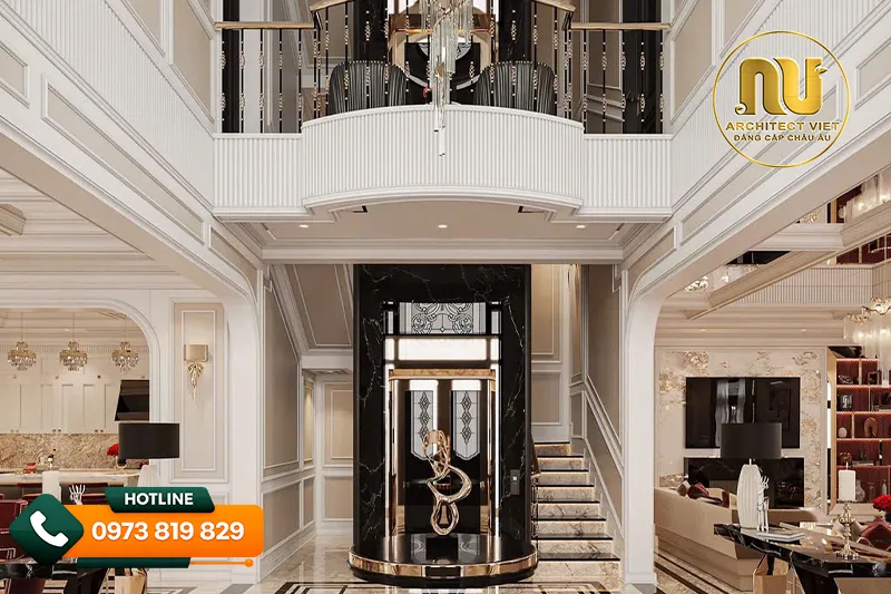 Mẫu biệt thự mặt tiền 20m