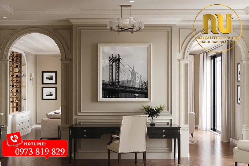 Mẫu nhà biệt thự ngang 14m