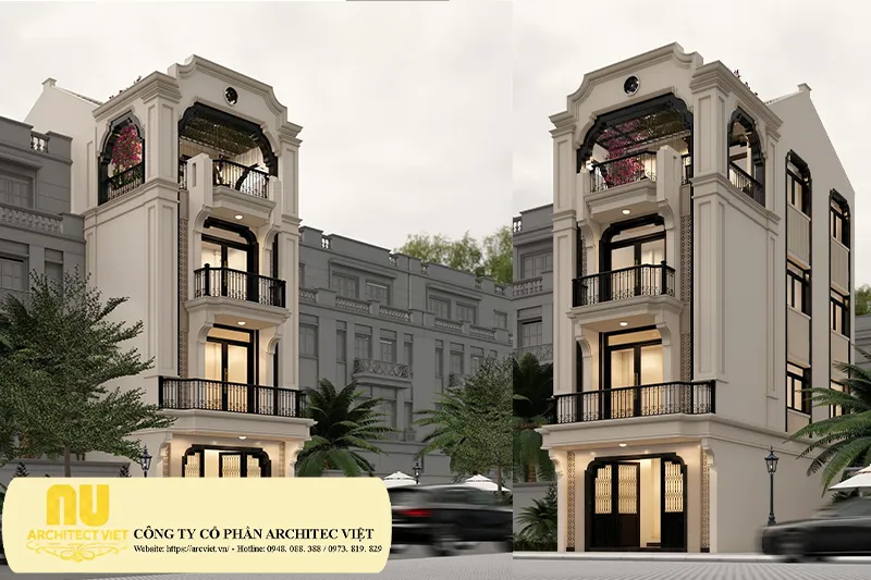 Mẫu nhà ngang 4m dài 15m